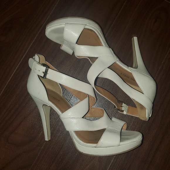 Nine West tan stiletto sandals - Picture 12 of 15